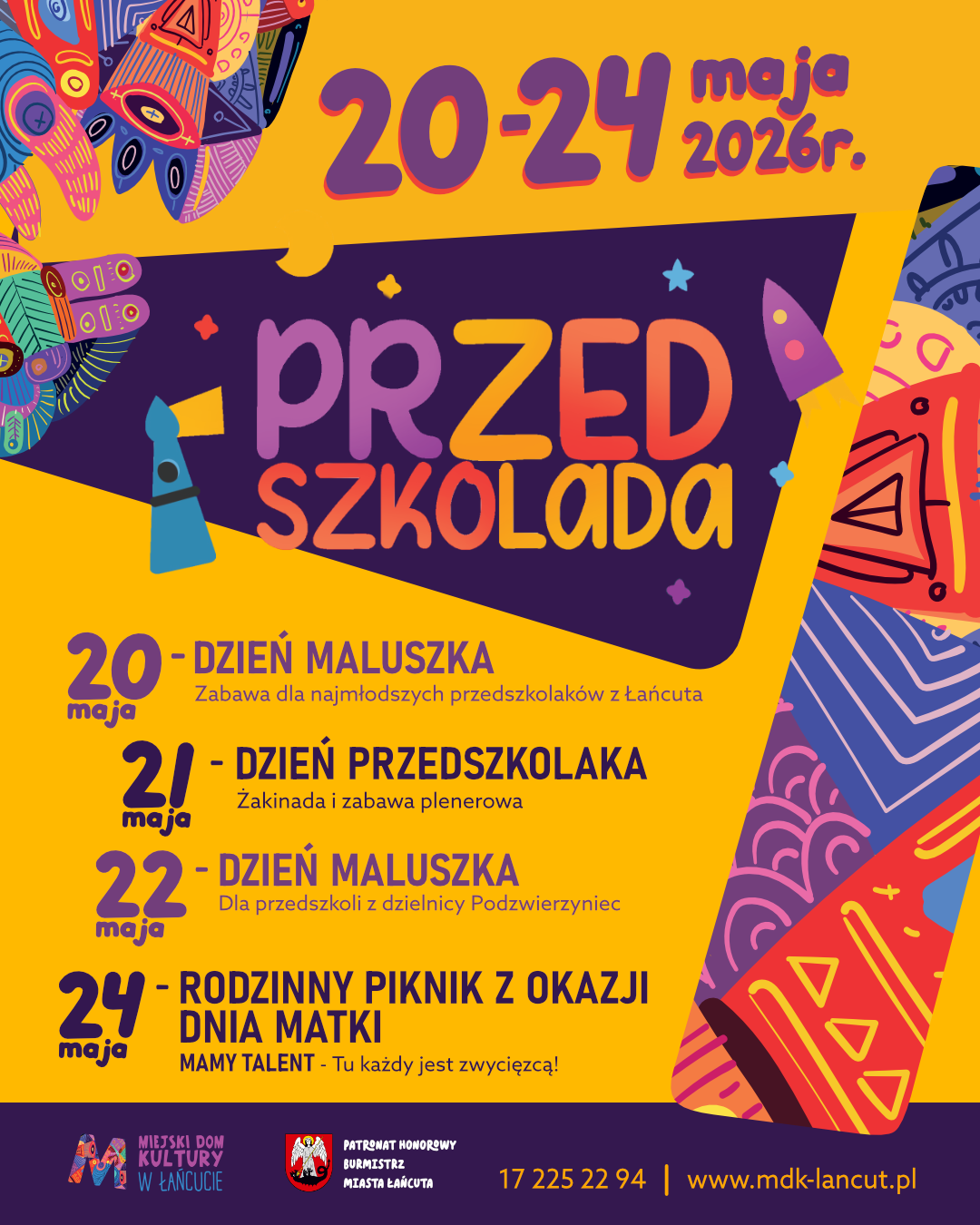 Przedszkolada 2026 – czas zabawy, muzyki i dziecięcej radości